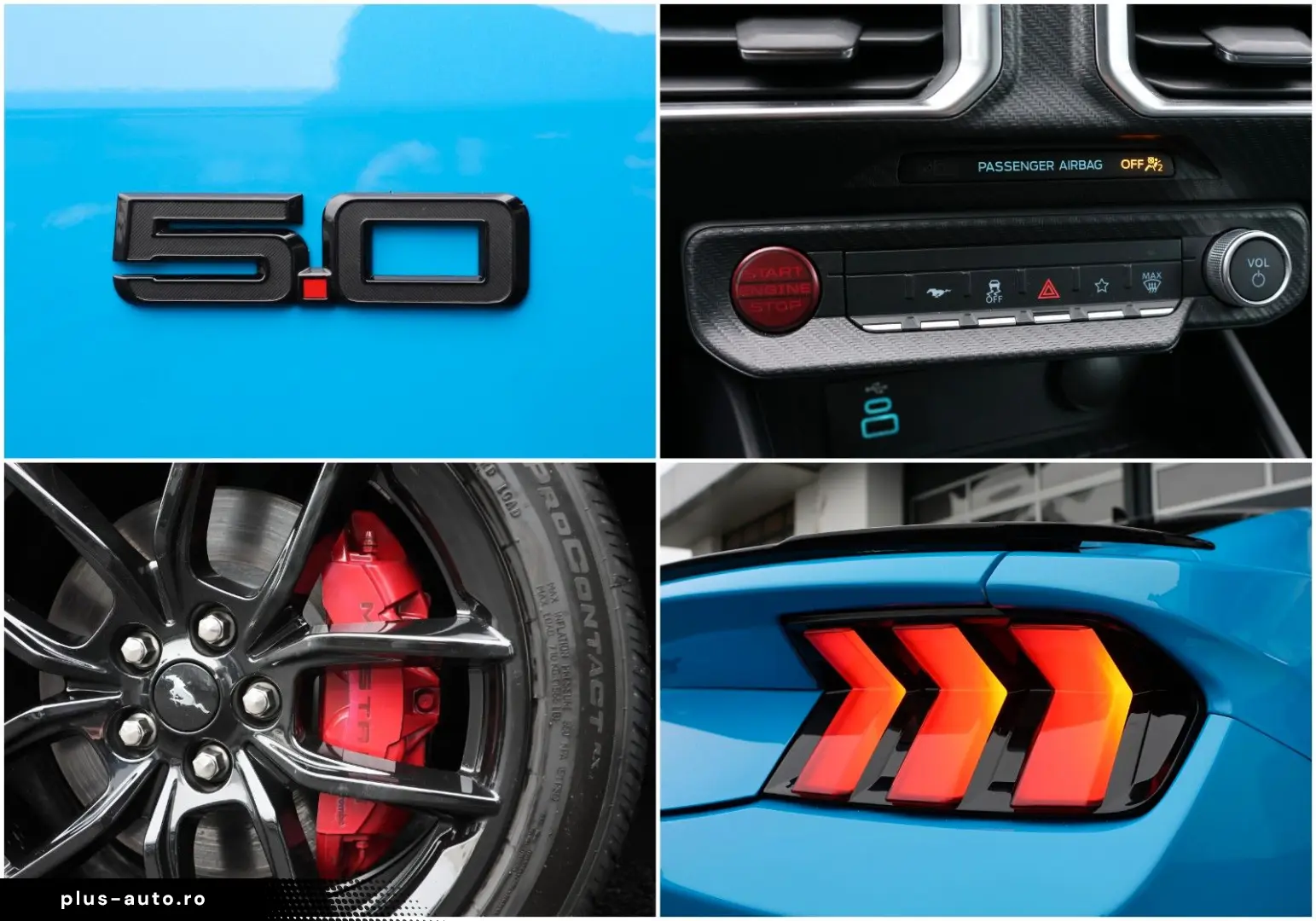FORD Mustang 5.0 V8 NEUES MODELL SHZ SBL SPUR TTW R19