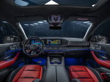 MERCEDES-BENZ GLE 53 AMG HYBRID Coupé Alpine Carbon 22  Pano