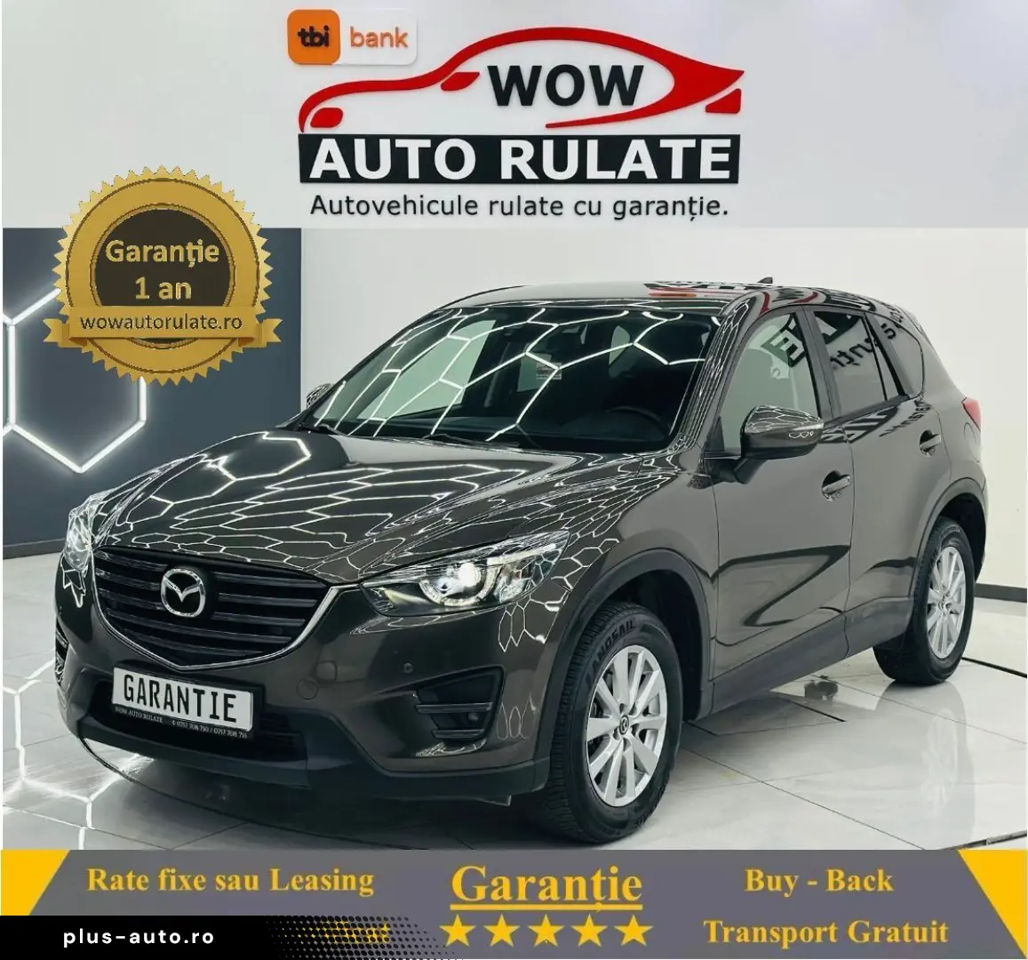 MAZDA CX-5 2016 2.2D E6 Garantie 12 Luni Rate Avans 0 Doar C