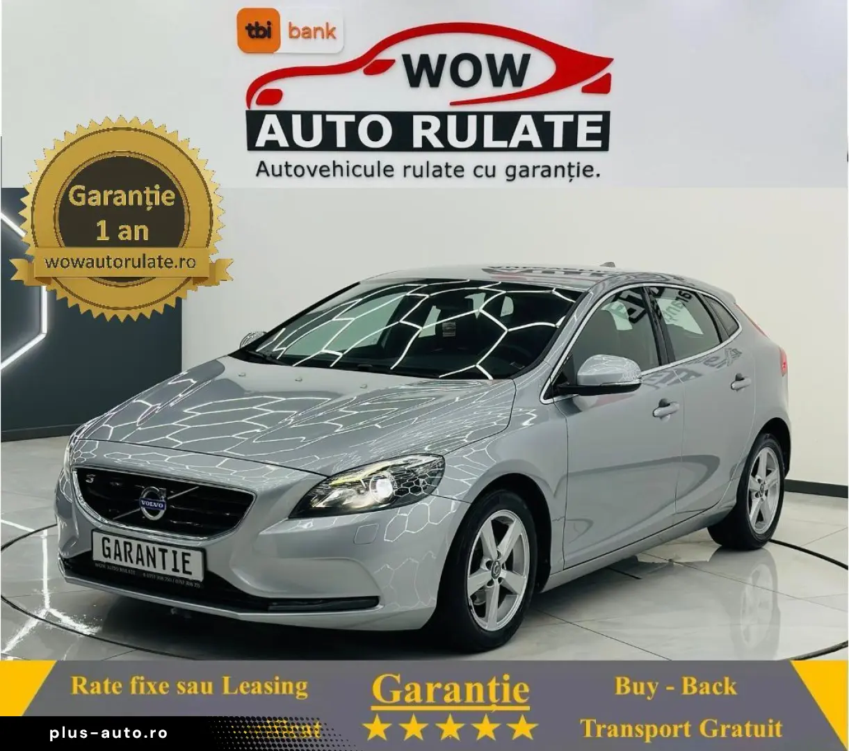 VOLVO V40 2015 1.6D E5 Garantie 12 Luni Rate Avans 0 Doar Cu