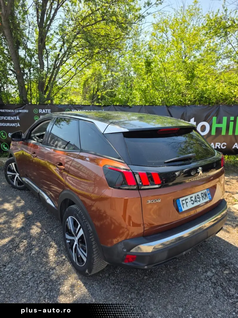 Peugeot 3008 1.5 dci automata an 2019 impecabila km reali