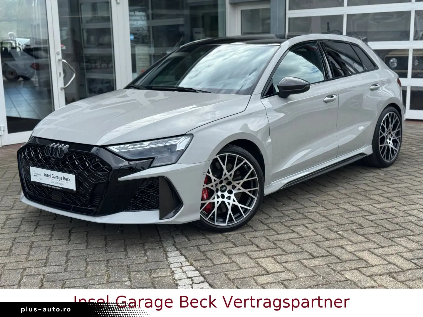 AUDI RS3 Akrapovic Keramik Schale Pano Kreide Carbon
