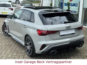 AUDI RS3 Akrapovic Keramik Schale Pano Kreide Carbon