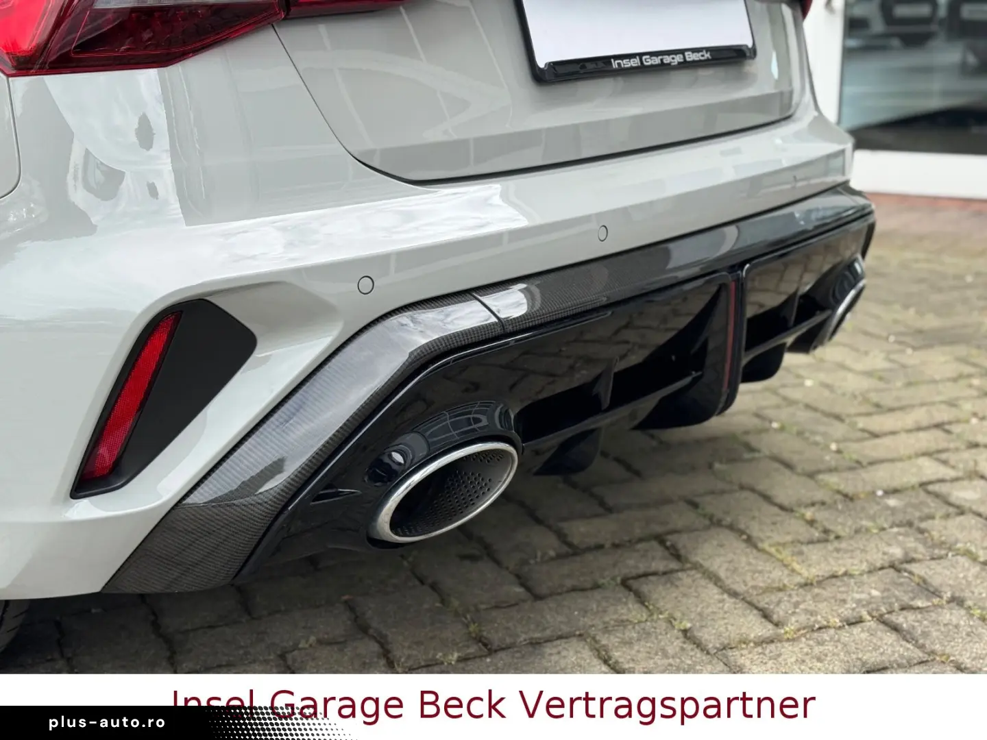 AUDI RS3 Akrapovic Keramik Schale Pano Kreide Carbon