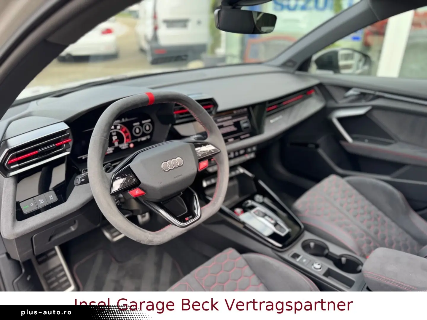 AUDI RS3 Akrapovic Keramik Schale Pano Kreide Carbon