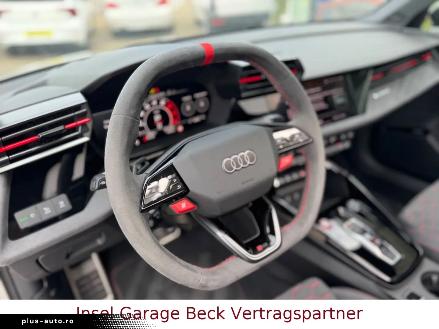 AUDI RS3 Akrapovic Keramik Schale Pano Kreide Carbon