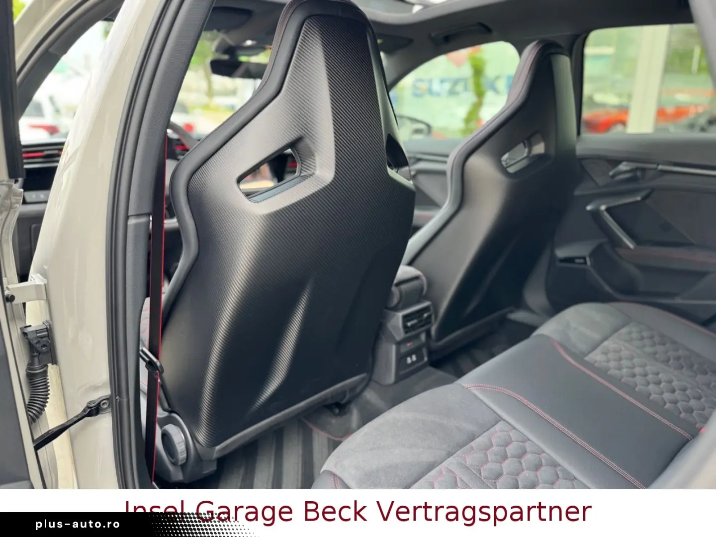 AUDI RS3 Akrapovic Keramik Schale Pano Kreide Carbon
