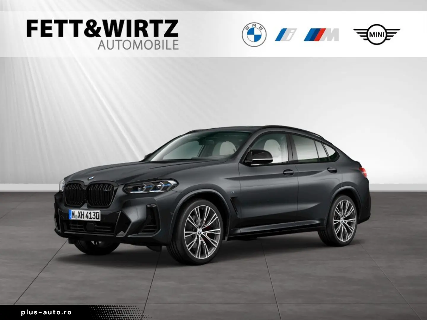 BMW X4 M40d  Daytonaviolett  AHK Pano Head-Up