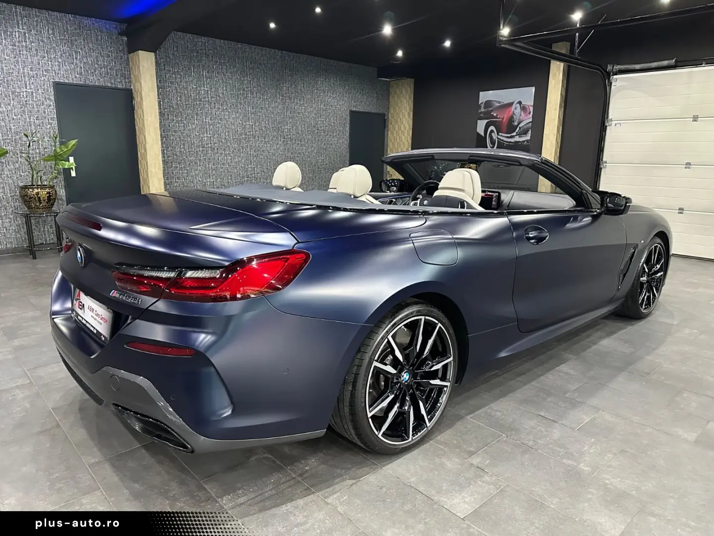 BMW M850 i xDrive Cabrio  B&W  LASER   Matt   1.HAND