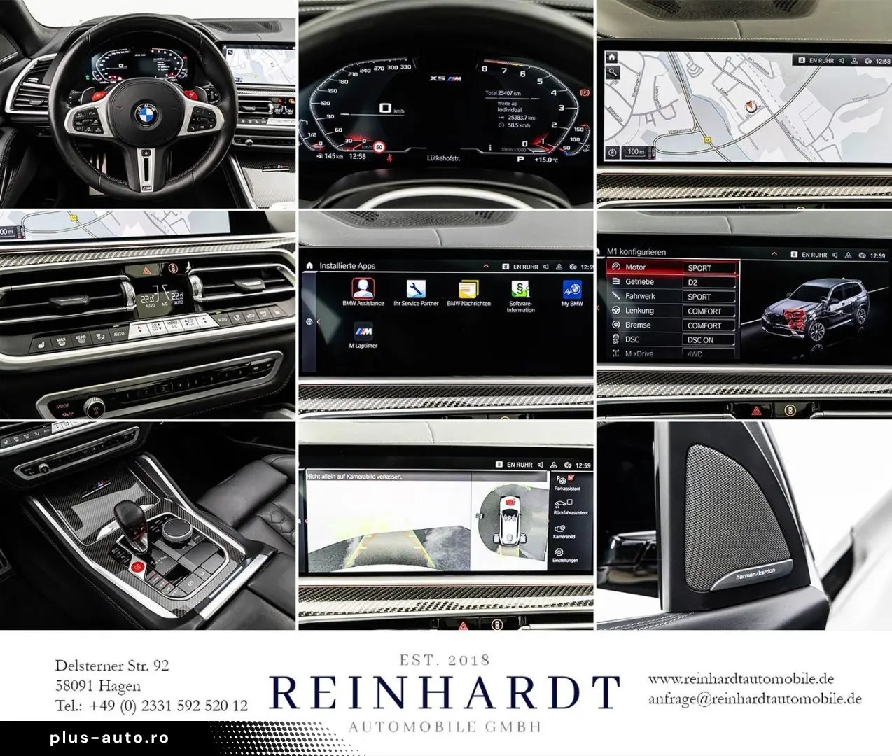 BMW X5 M COMPETITION SHADOW LASER ACC HuD PANO 360