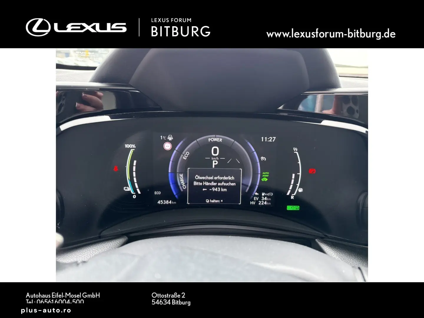 LEXUS NX 450 F Sport Bi Color Matrix 360