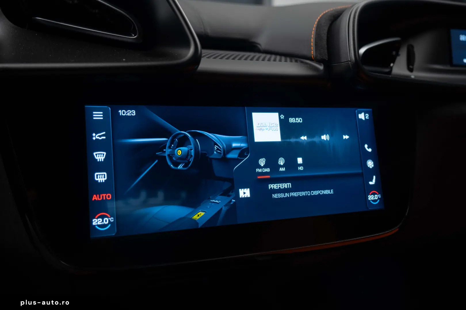 New Ferrari Amalfi Coupe PASSENGER DISPLAY   LEDS  2026