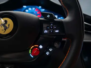 New Ferrari Amalfi Coupe PASSENGER DISPLAY   LEDS  2026