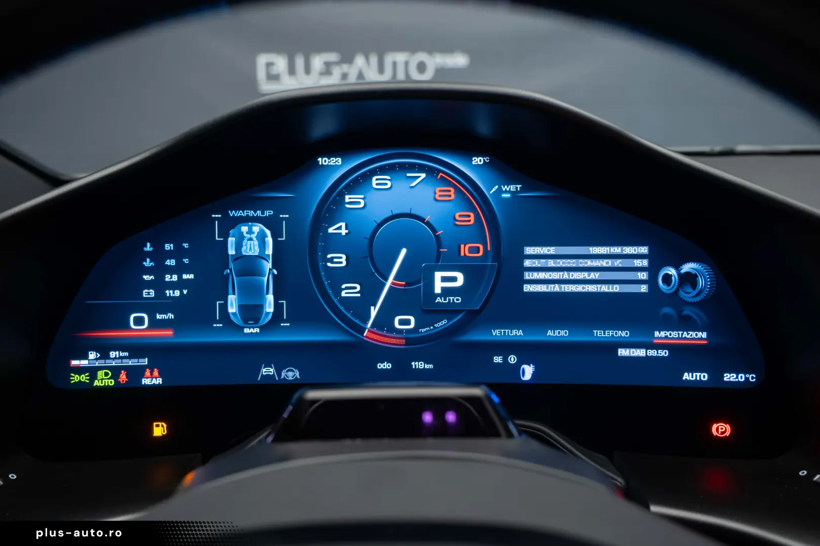 New Ferrari Amalfi Coupe PASSENGER DISPLAY   LEDS  2026