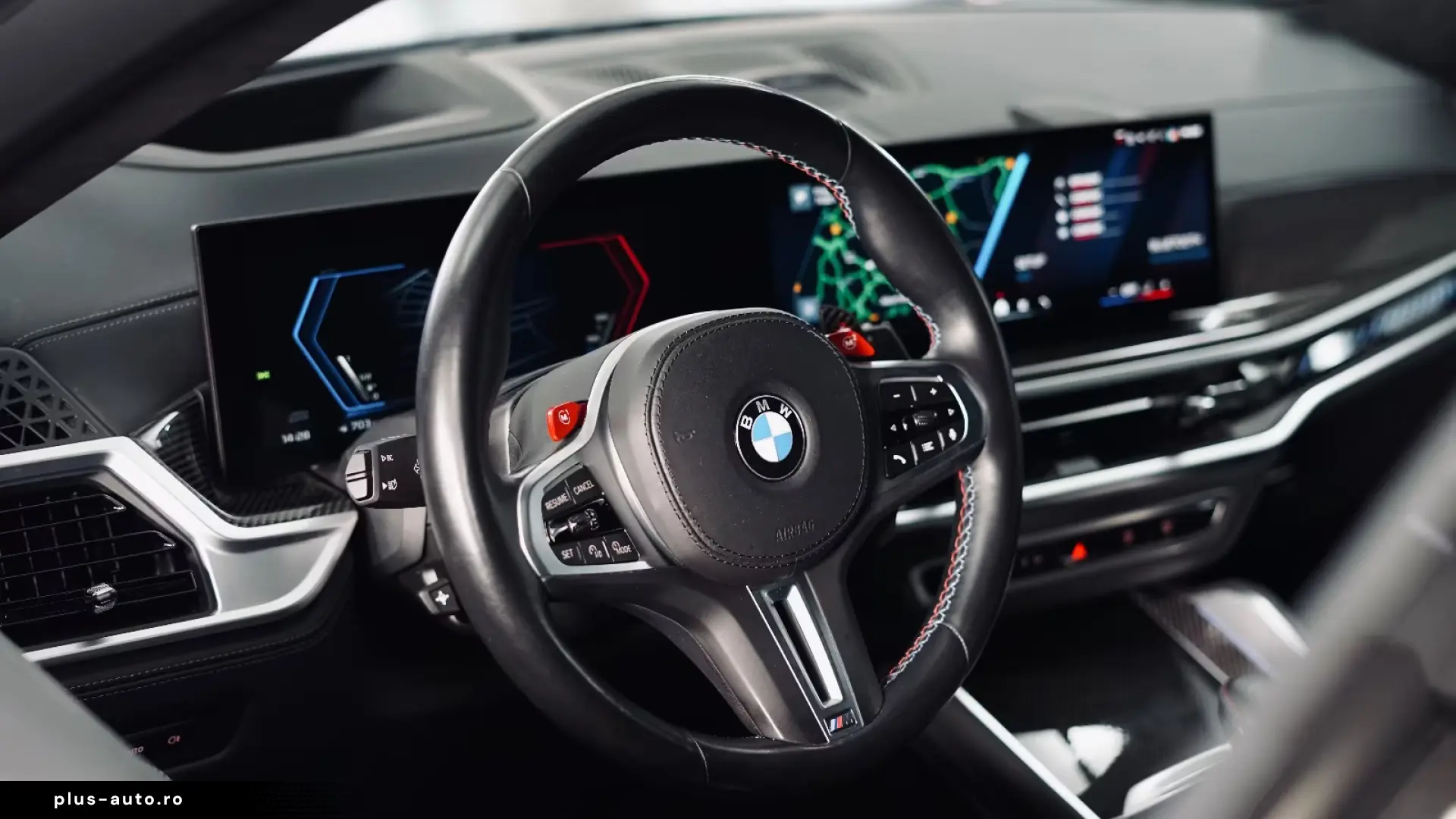 BMW X6 M Competition Drivers 360 Carbon B&W Massage
