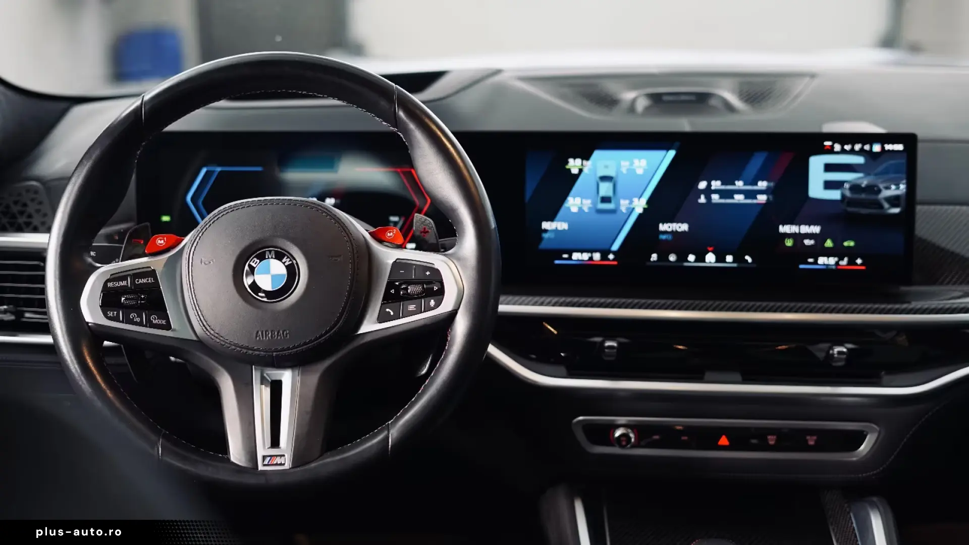 BMW X6 M Competition Drivers 360 Carbon B&W Massage
