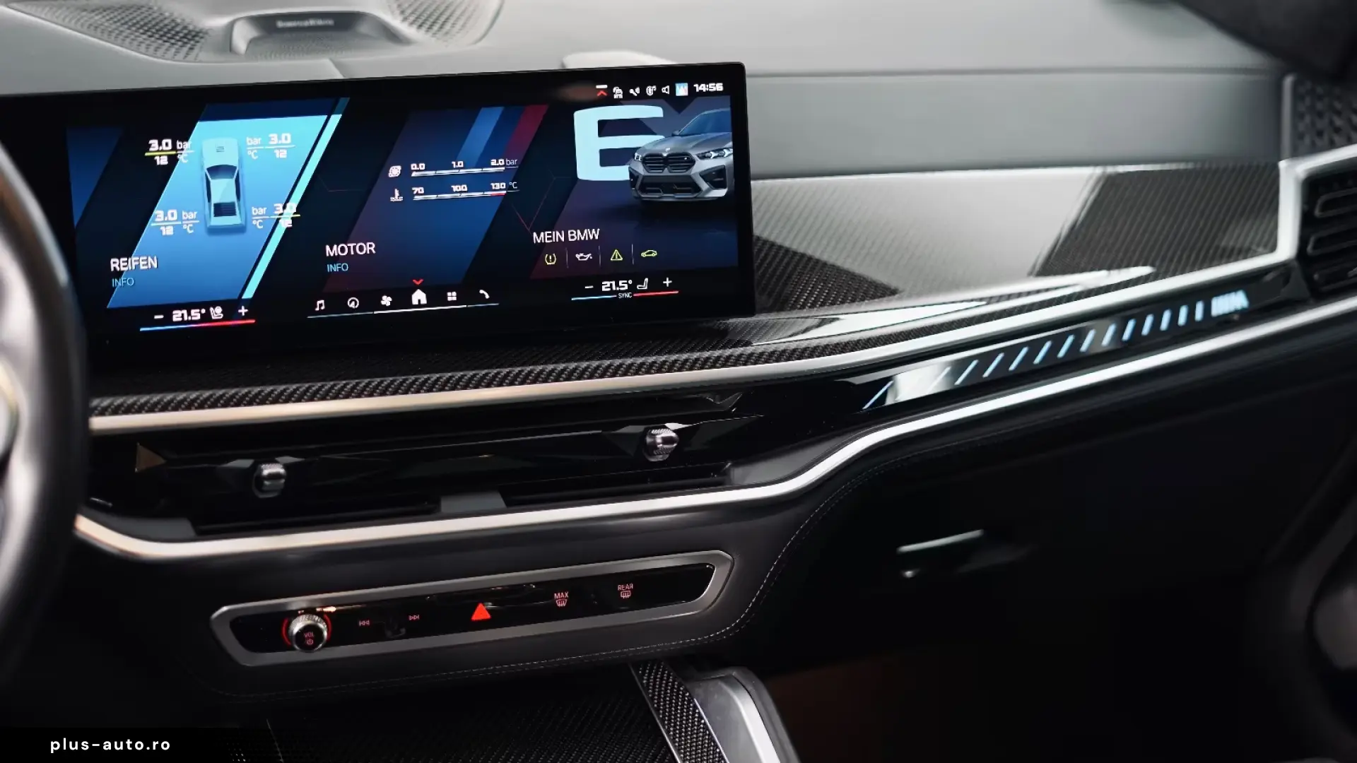 BMW X6 M Competition Drivers 360 Carbon B&W Massage