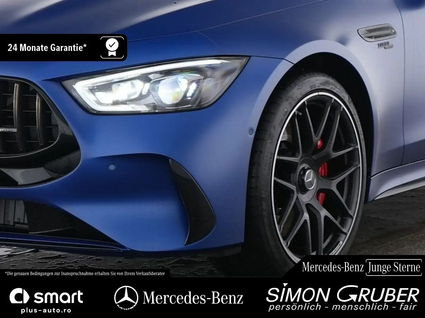 MERCEDES-BENZ GT 43 4M  AMG V8Style magno Pano Nappa HUD AHK