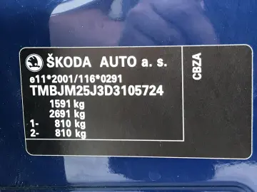 SKODA FABIA 1.2 TSI FACELIFT