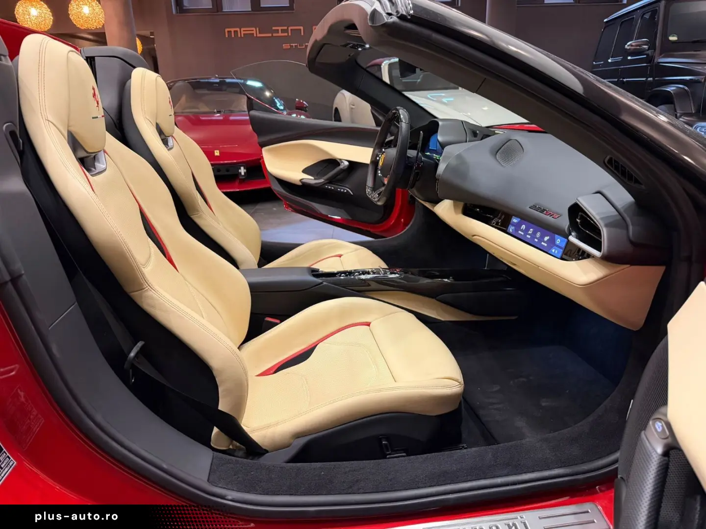 FERRARI 296 GTS CABRIO LIFTING CARBON SITZBELÜFTUNG