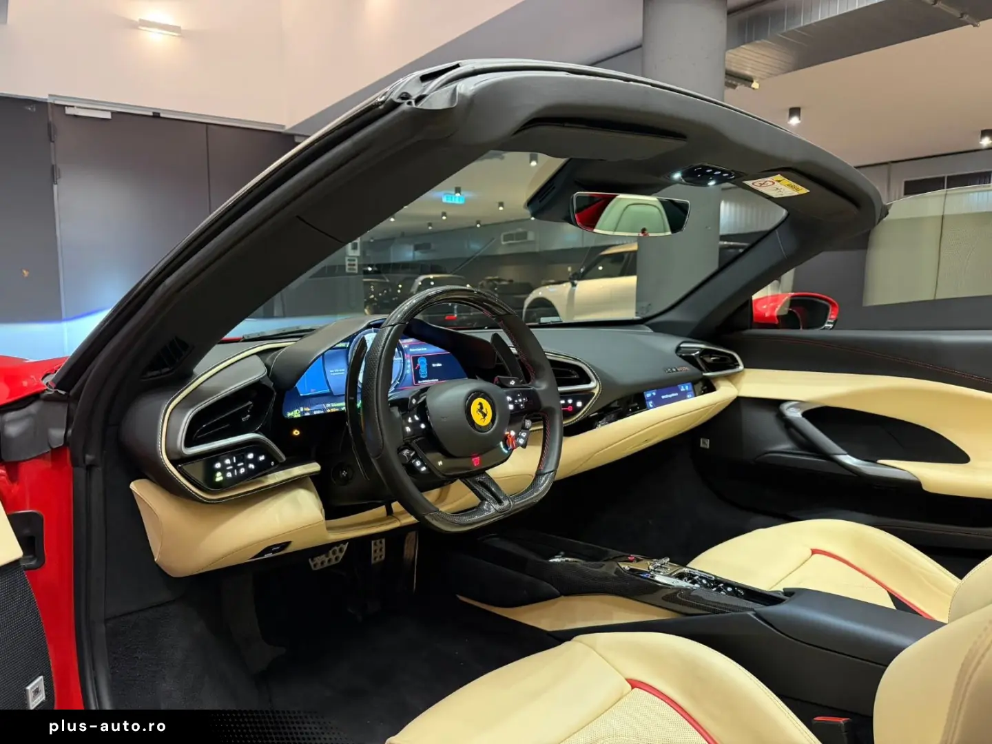 FERRARI 296 GTS CABRIO LIFTING CARBON SITZBELÜFTUNG