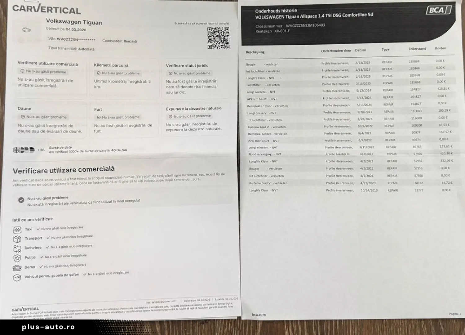 Volkswagen Tiguan 1.5 TSI OPF DSG Comfortline