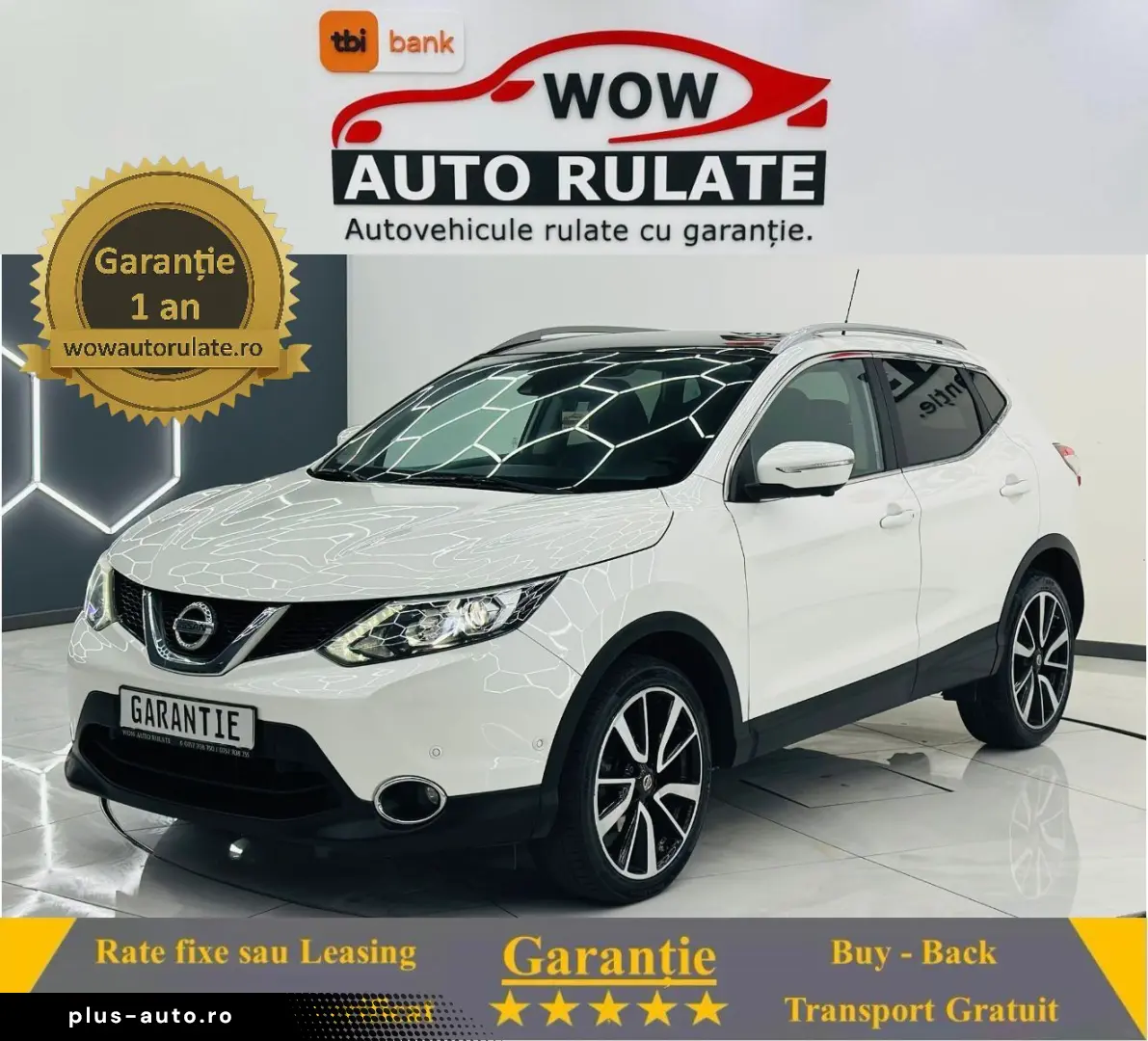 NISSAN Qashqai 2014 1.5D E5 Garantie 12 Luni Rate Avans 0 Do