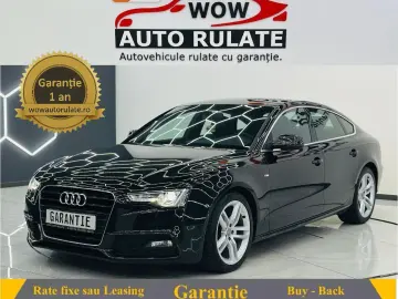 AUDI A5 2016 2.0D E6 S-LINE Garantie 12 Luni Rate Avans 0 Do