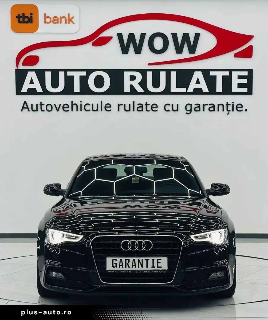 AUDI A5 2016 2.0D E6 S-LINE Garantie 12 Luni Rate Avans 0 Do