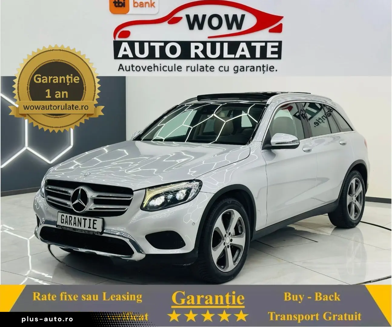 MERCEDESBENZ Glc 2017 2.2D E6 4x4 Garantie 12  Luni Rate Ava