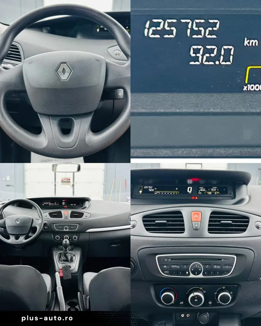 RENAULT SCENIC 2011 1.6i E5 Garantie 12  Luni Rate Avans 0 D