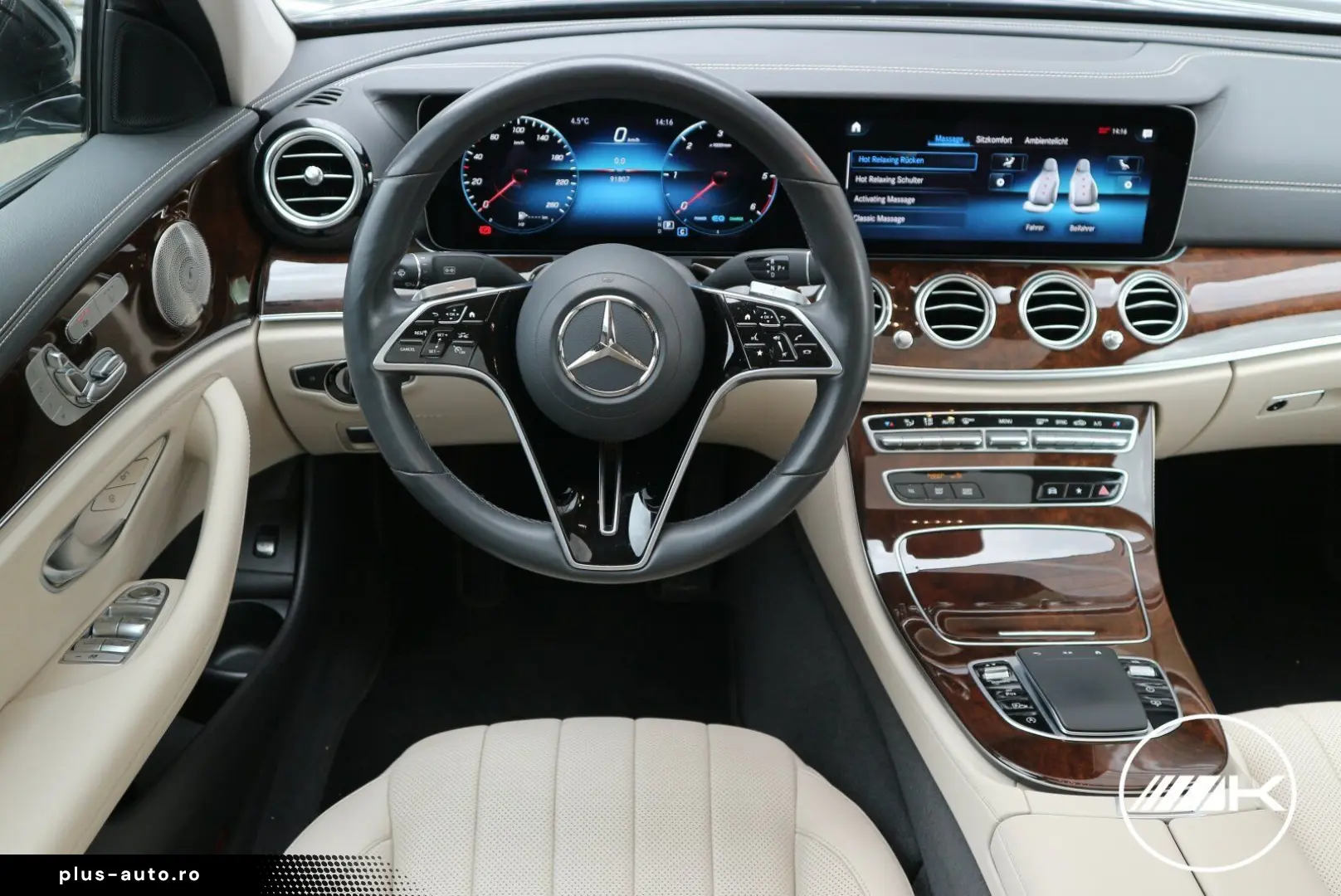 MERCEDES-BENZ E 300d 4M AMG MASSAGE PANO BURM MULTIBEAM 360