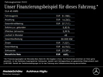 MERCEDES-BENZ AMG CLA 45 S 4M  Coupé AMGNight Pano B&hellip;