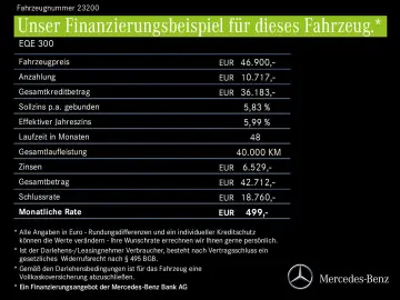 MERCEDES-BENZ EQE 300 Electric Art PREMIUM Head-up  &hellip;
