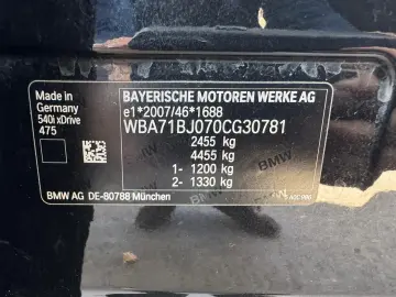 BMW 540 Baureihe 5 Lim. 540 i xDrive Luxury Line