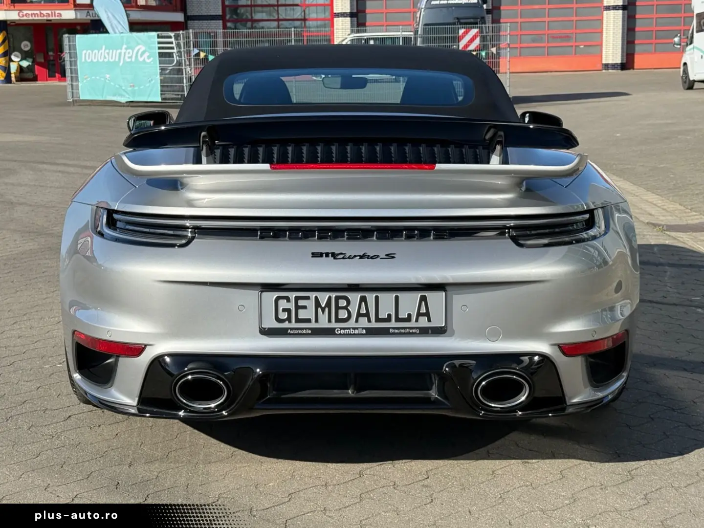 PORSCHE 911 992 TURBO S CAB. AERO-KIT  BURMESTER
