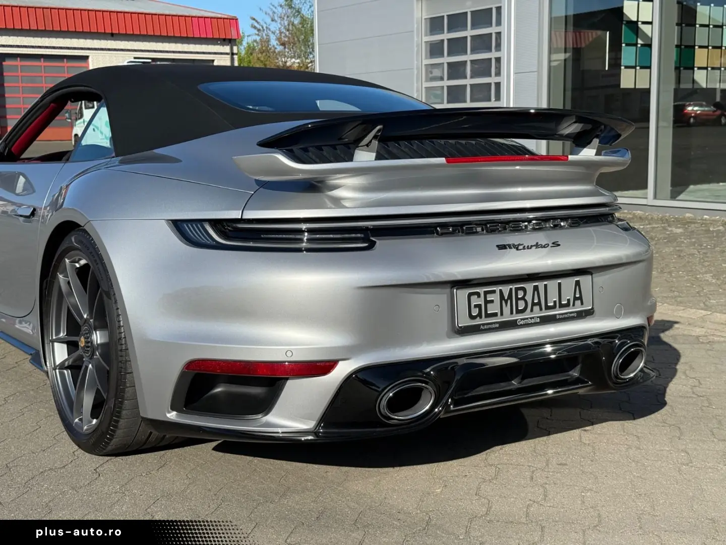 PORSCHE 911 992 TURBO S CAB. AERO-KIT  BURMESTER