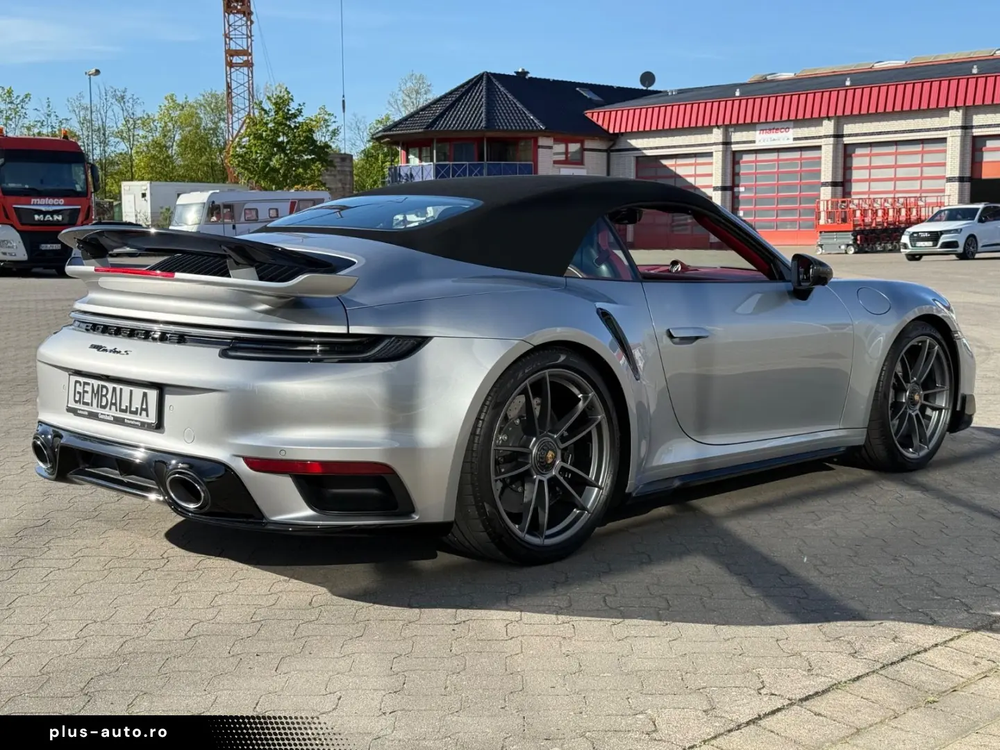 PORSCHE 911 992 TURBO S CAB. AERO-KIT  BURMESTER