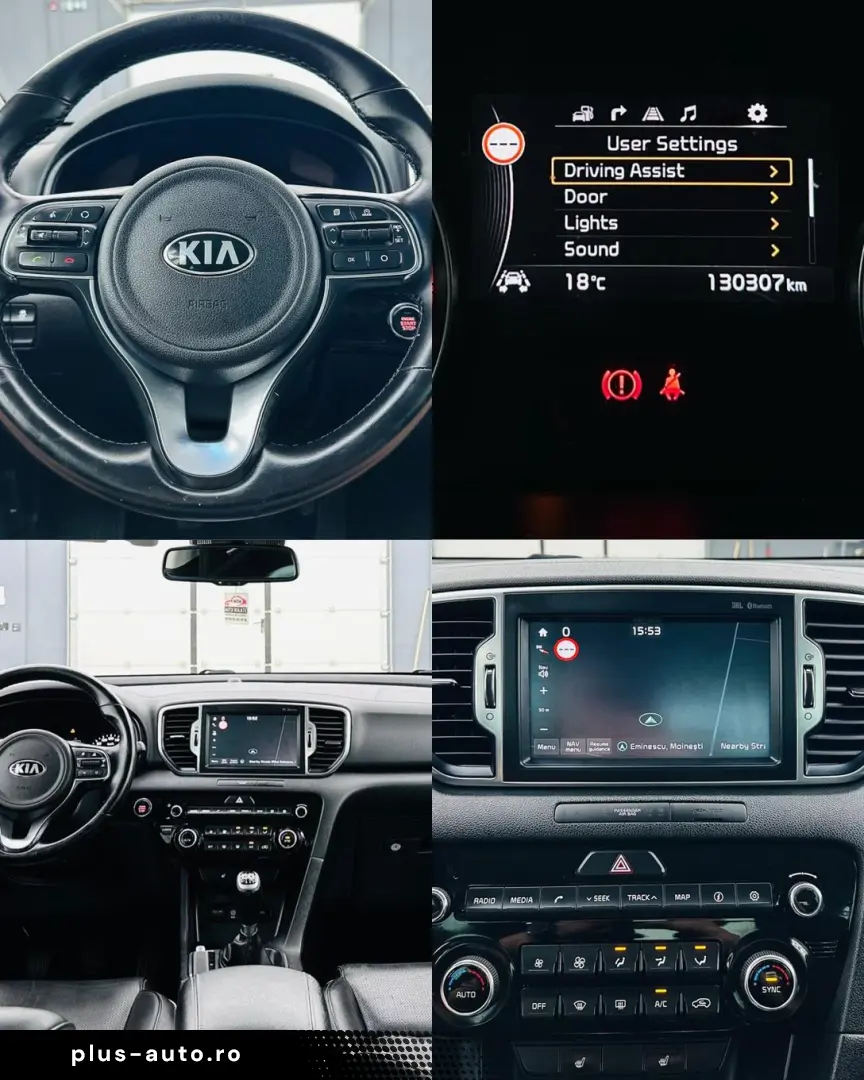 KIA SPORTAGE 2018 1.6i E6 Garantie 12 Luni Rate Avans 0 Doar