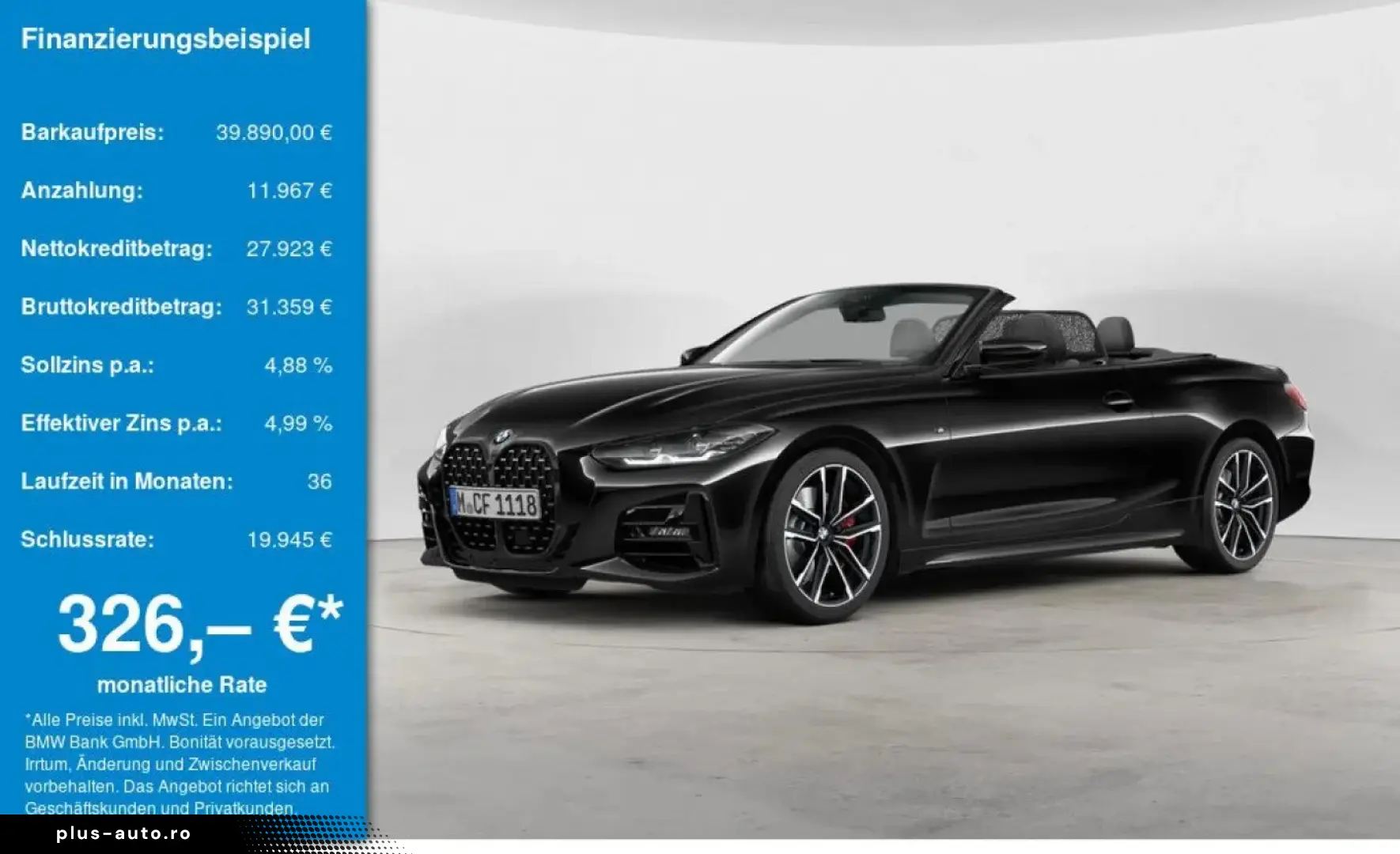 BMW 420i Cabrio M-Sport Pro LED ACC NAVI H K KAMERA