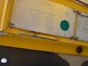 Schmitz Mega  Axa liftanta 3H interior Prelata capac noua