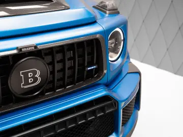 MERCEDES-BENZ G 63 AMG BRABUS G 700 MATT BLUE   BEIGE CARBON