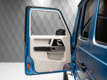MERCEDES-BENZ G 63 AMG BRABUS G 700 MATT BLUE   BEIGE CARBON