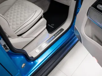 MERCEDES-BENZ G 63 AMG BRABUS G 700 MATT BLUE   BEIGE CARBON