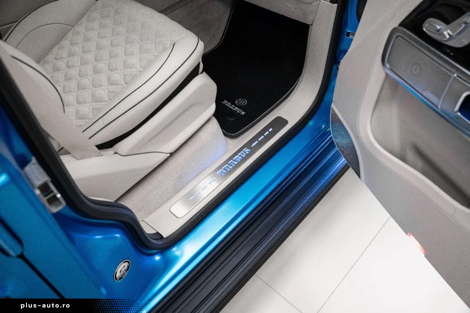 MERCEDES-BENZ G 63 AMG BRABUS G 700 MATT BLUE   BEIGE CARBON