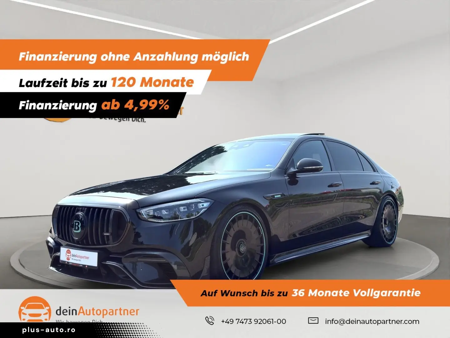 MERCEDES-BENZ S 63 AMG BRABUS 930 LED LEDER CARBON HUD PANO