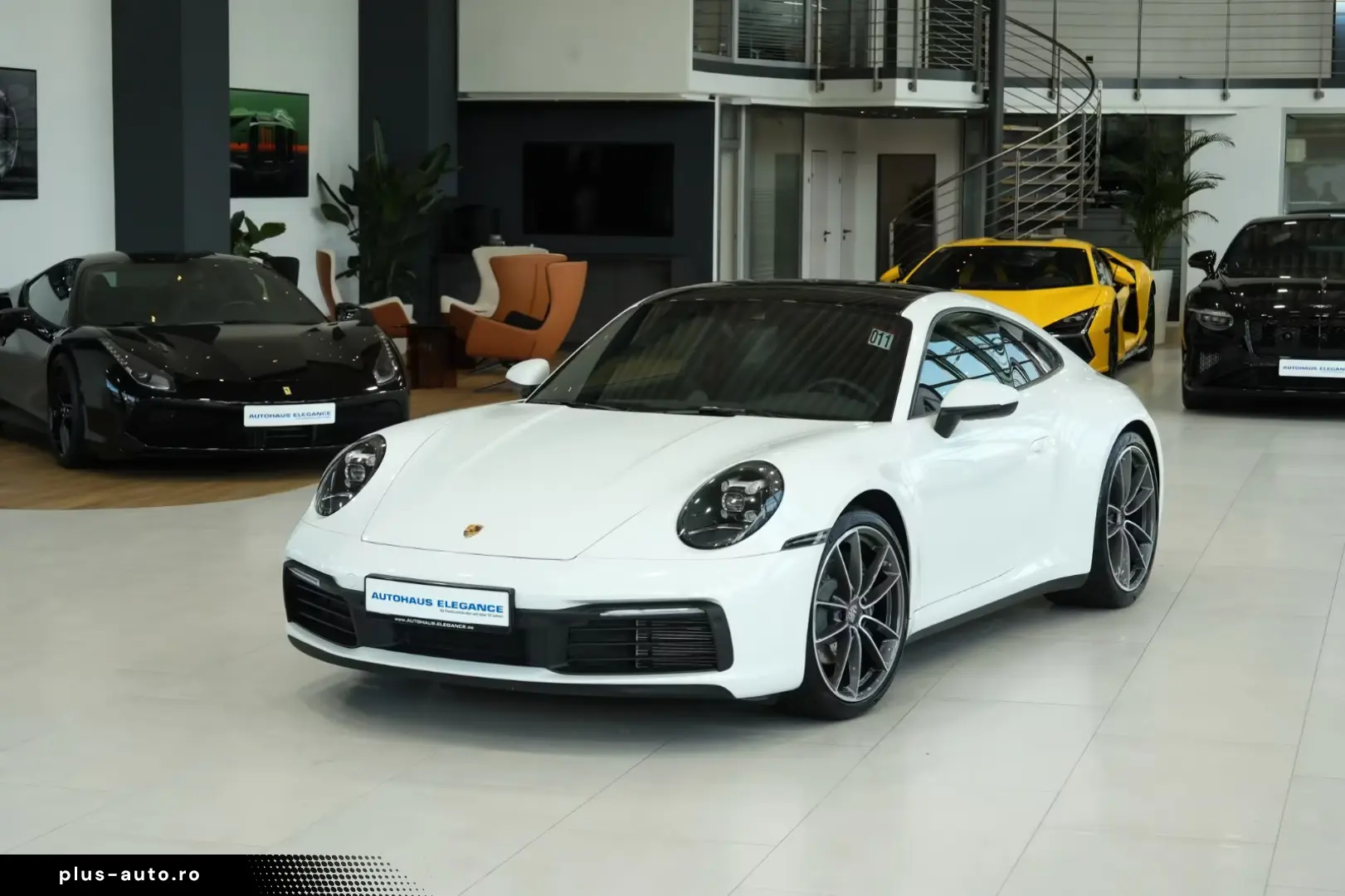 Porsche 992 Coupe Evac sport SportChrono Bose Plafon sticlă
