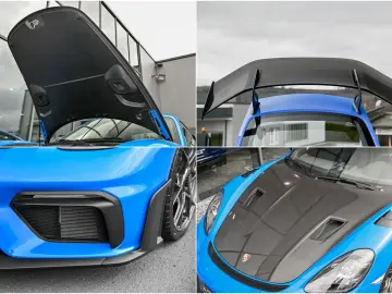 PORSCHE Cayman GT4 RS Clubsport Weissach  Keramik  Lift