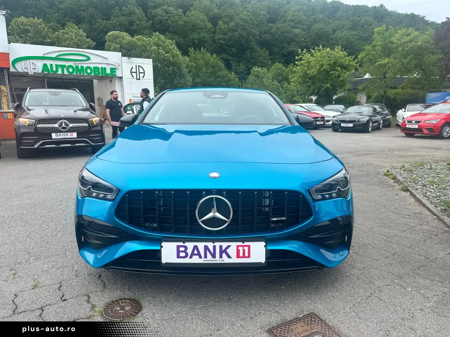Mercedes-Benz CLA 35 AMG 4Matic AERO 7TKM HYPERBLAU 360