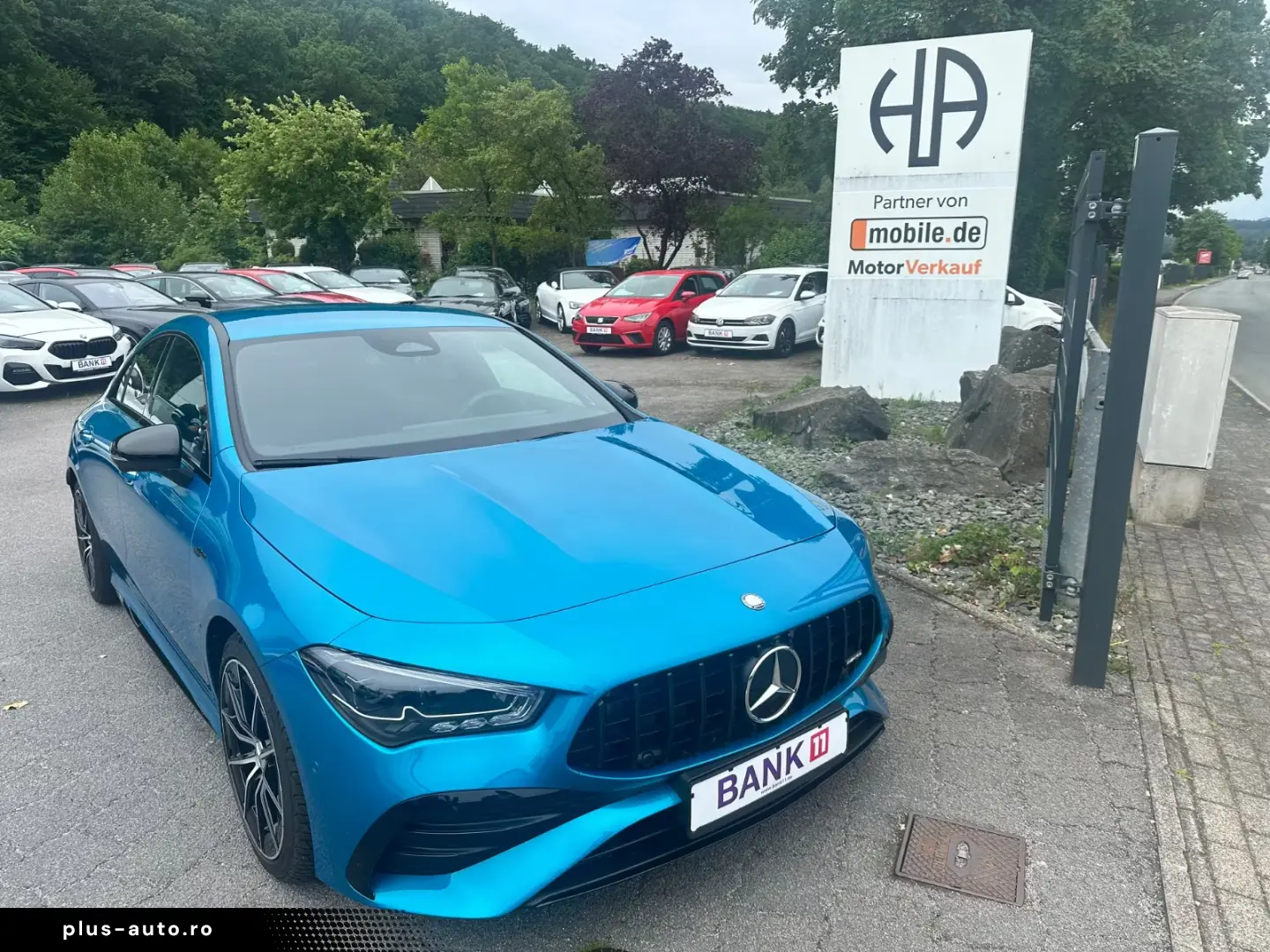 Mercedes-Benz CLA 35 AMG 4Matic AERO 7TKM HYPERBLAU 360